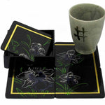 Coasters, Set of 4, Vanda Miss Joaquim - Qua | Distinctive Gifts