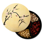 Eight Treasures Box, Round(S), Cherry Blossom - Qua | Distinctive Gifts