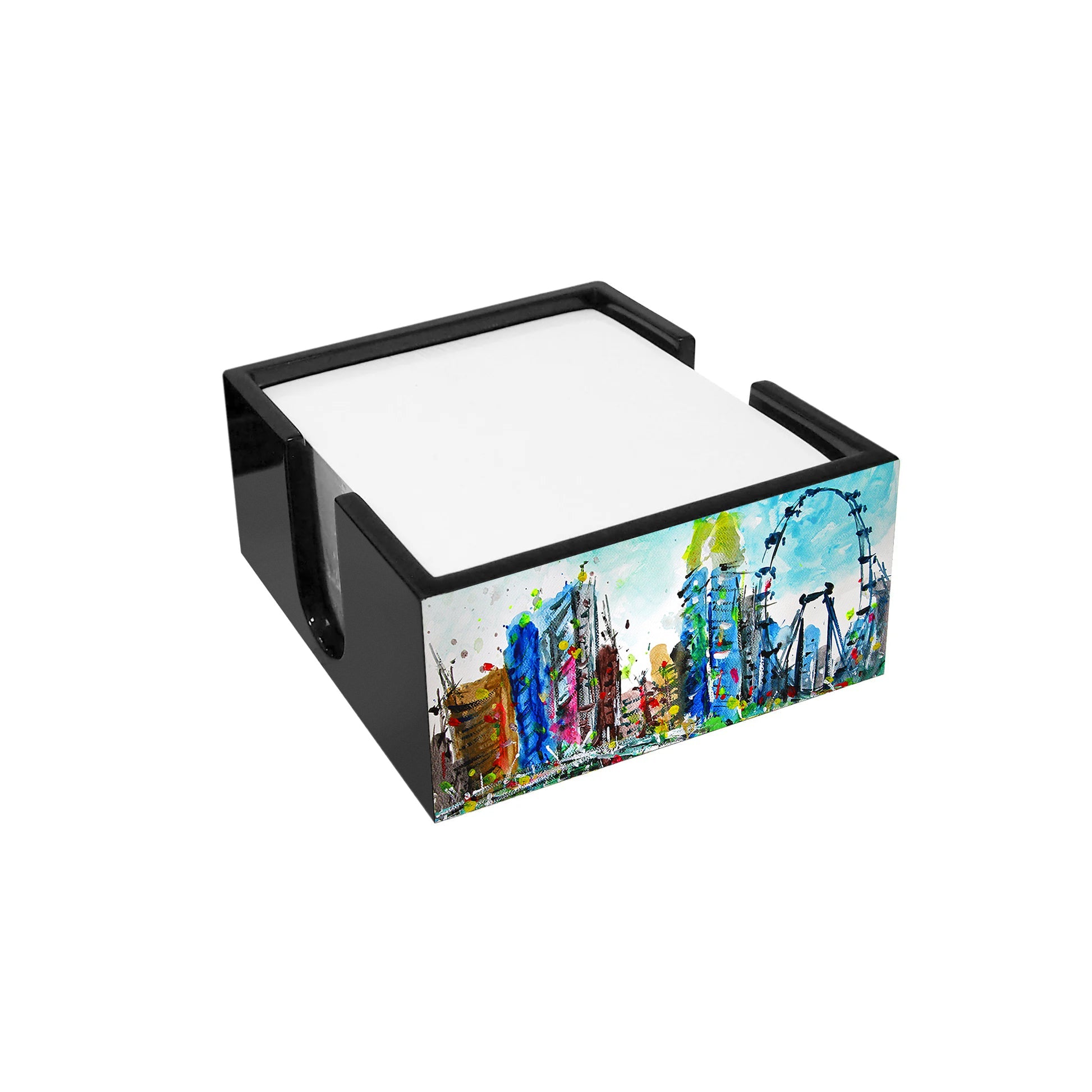 Notelet Holder, ART:DIS (Singapore Flyer) - Qua | Distinctive Gifts