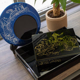 Display Plate with Stand, One Line Singapore (Singapore Skyline)