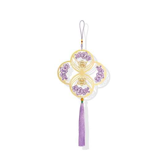 Wall Hanging, Orchid Serenity