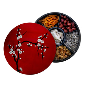 Eight Treasures Box, Round(L), Cherry Blossom