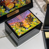 Tea Box, 2 Compartments (Jewel Within) - City In Blossom