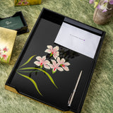 In-Tray (Gold/Red) - Orchid