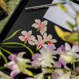 In-Tray (Gold/Red) - Orchid