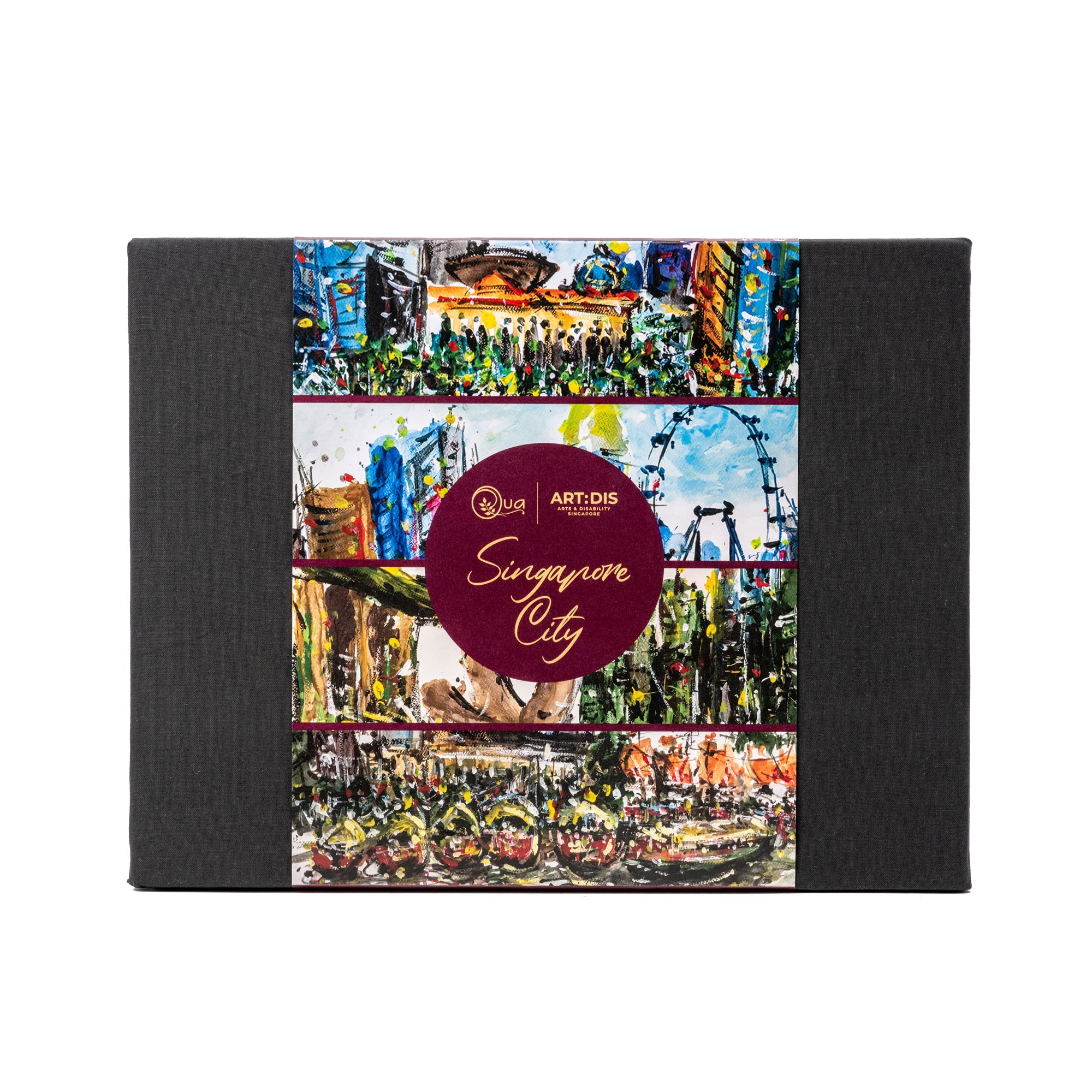 Serving Tray, Singapore City (Qua x ART:DIS) - Singapore Flyer - Qua | Distinctive Gifts