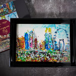 Serving Tray, Singapore City (Qua x ART:DIS) - Singapore Flyer - Qua | Distinctive Gifts