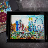 Serving Tray, Singapore City (Qua x ART:DIS) - Singapore Flyer - Qua | Distinctive Gifts