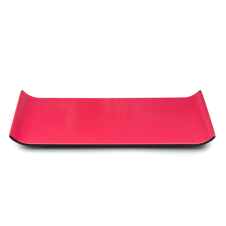 Slightly Curved Tray, Just Colour (Pink) - Qua | Distinctive Gifts