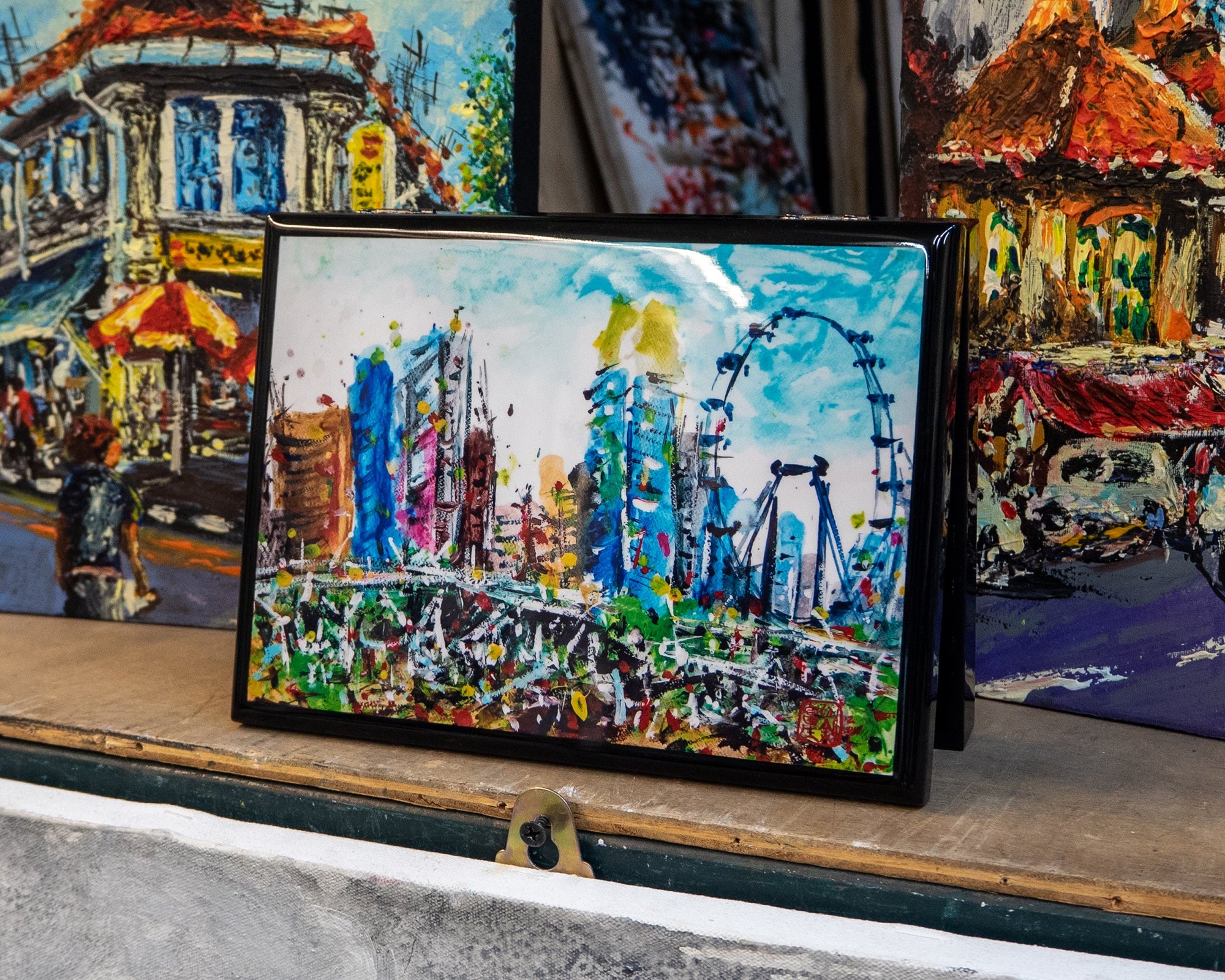 Stationery Box, Singapore City (Qua x ART:DIS) - Singapore Flyer - Qua | Distinctive Gifts
