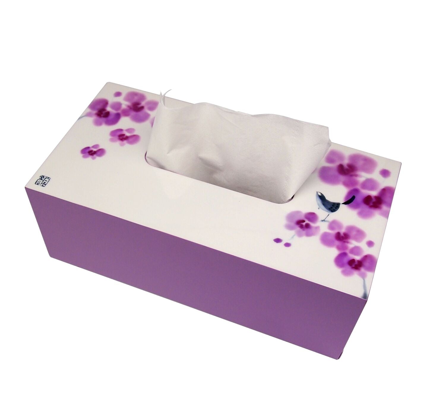 Tissue Box, Joy (Orchid) - Qua | Distinctive Gifts
