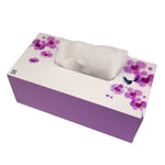 Tissue Box, Joy (Orchid) - Qua | Distinctive Gifts