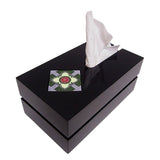 Tissue Box, Peranakan (Red Peony) - Qua | Distinctive Gifts