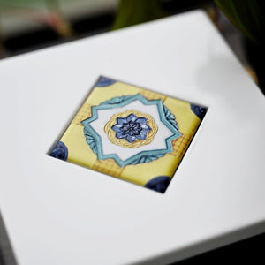 Treasure Box (Blue Lily), Ivory Nyonya - Qua | Distinctive Gifts