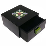 Treasure Box, Peranakan (Red Peony) - Qua | Distinctive Gifts