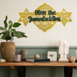 Wall Hanging, Hari Raya Customisation (Gold) - Qua | Distinctive Gifts