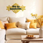 Wall Hanging, Hari Raya Customisation (Gold) - Qua | Distinctive Gifts