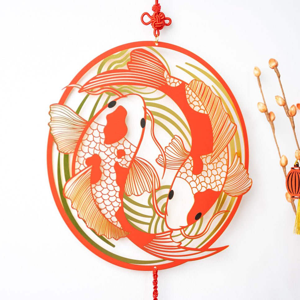 Wall Hanging, Harmonious Duo - Qua | Distinctive Gifts