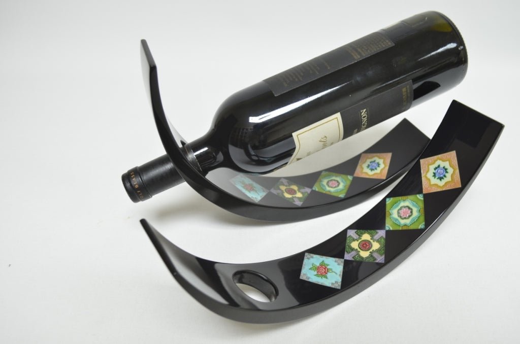 Wine Holder, Peranakan - Qua | Distinctive Gifts
