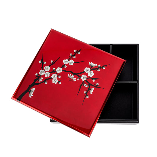 Chinese New Year Snack/Tea Box, Cherry Blossom - Qua | Distinctive Gifts