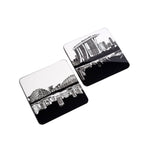 Coasters, Set of 2, River Tales (Qua x ART:DIS) - Qua | Distinctive Gifts