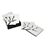 Coasters, Set of 4, Cherry Blossom - Qua | Distinctive Gifts