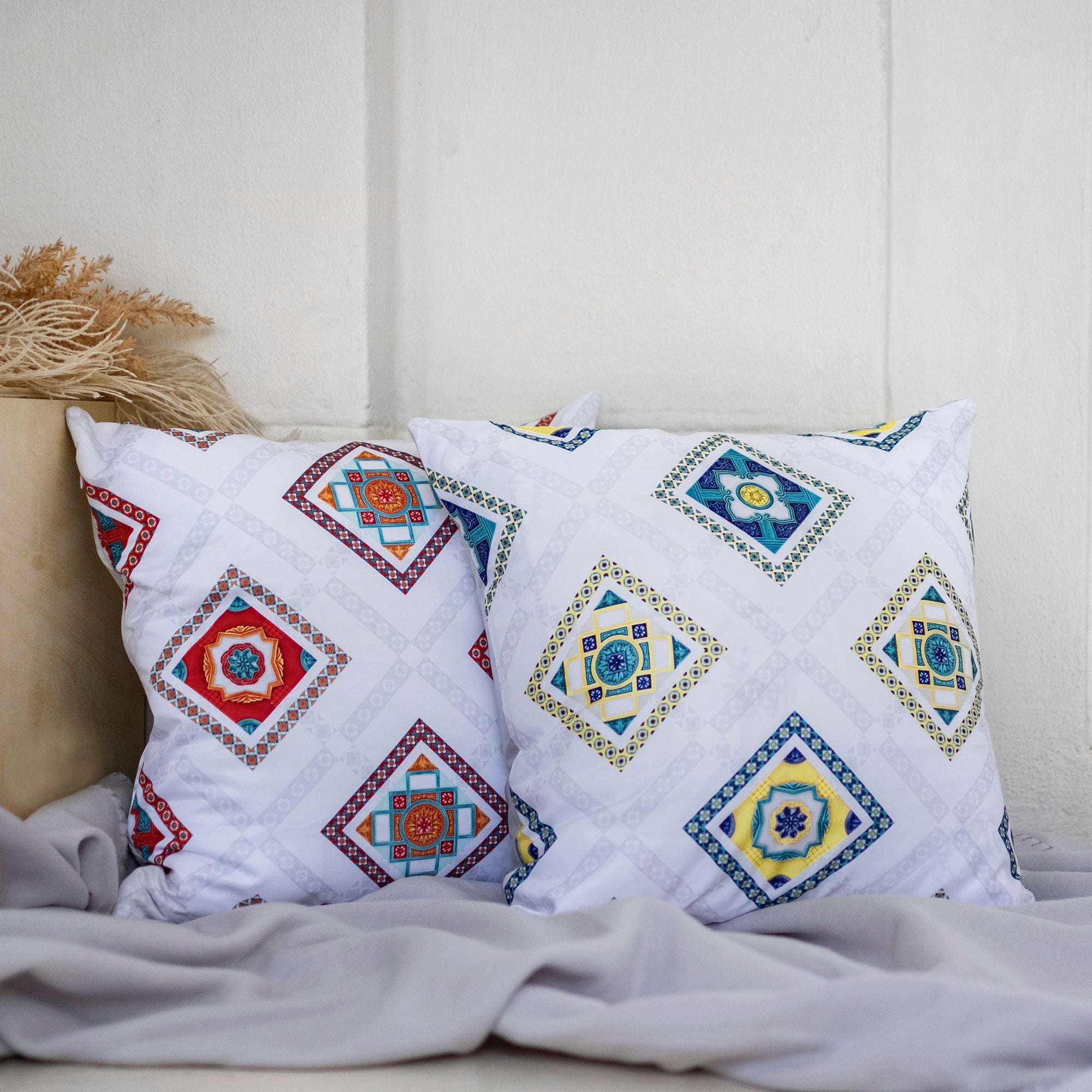 Cushion Cover, Ivory Nyonya - Qua | Distinctive Gifts