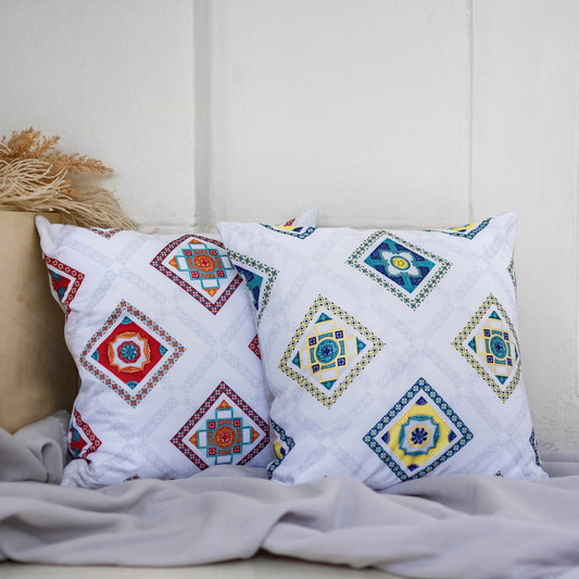 Cushion Cover, Ivory Nyonya - Qua | Distinctive Gifts