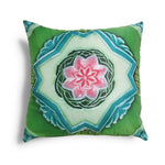 Cushion Cover, Peranakan (Pink Lily) - Qua | Distinctive Gifts