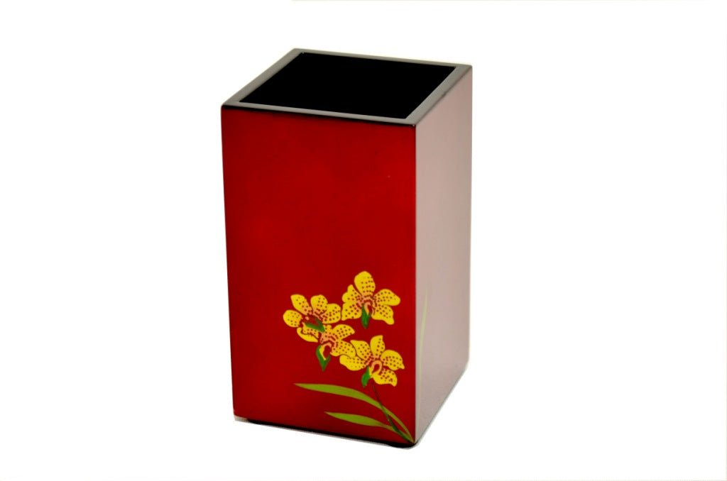 Pen Holder, Orchid - Qua | Distinctive Gifts