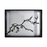 Rectangle Serving Tray, Cherry Blossom - Qua | Distinctive Gifts