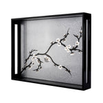 Rectangle Serving Tray, Cherry Blossom - Qua | Distinctive Gifts