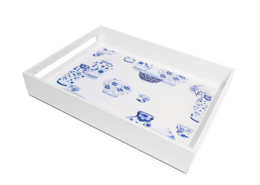 Serving Tray, Chinoiserie - Qua | Distinctive Gifts