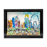 Serving Tray, Singapore City (Qua x ART:DIS) - Singapore Flyer - Qua | Distinctive Gifts