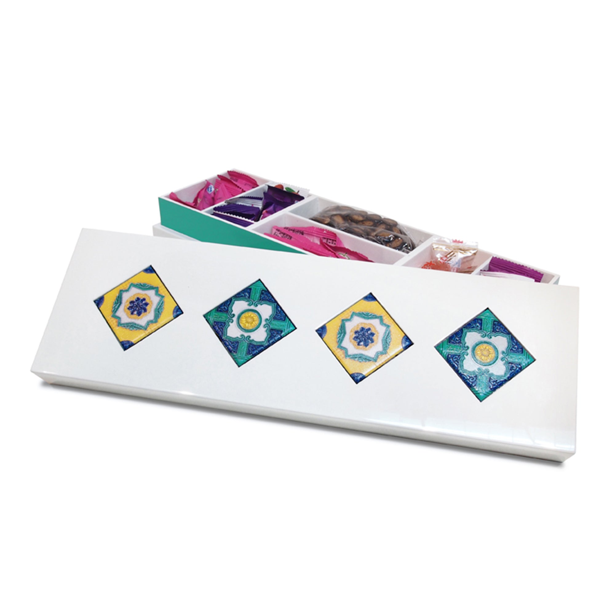 Snack Box, Ivory Nyonya - Qua | Distinctive Gifts