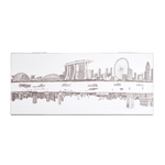 Tea Box with 3 compartments, River Tales (Qua x ART:DIS) - Qua | Distinctive Gifts
