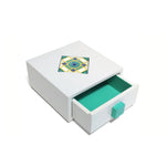 Treasure Box (Blue Clover), Ivory Nyonya - Qua | Distinctive Gifts