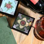 Trinket Box, Peranakan (Red Peony) - Qua | Distinctive Gifts