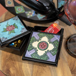 Trinket Box, Peranakan (Red Peony) - Qua | Distinctive Gifts