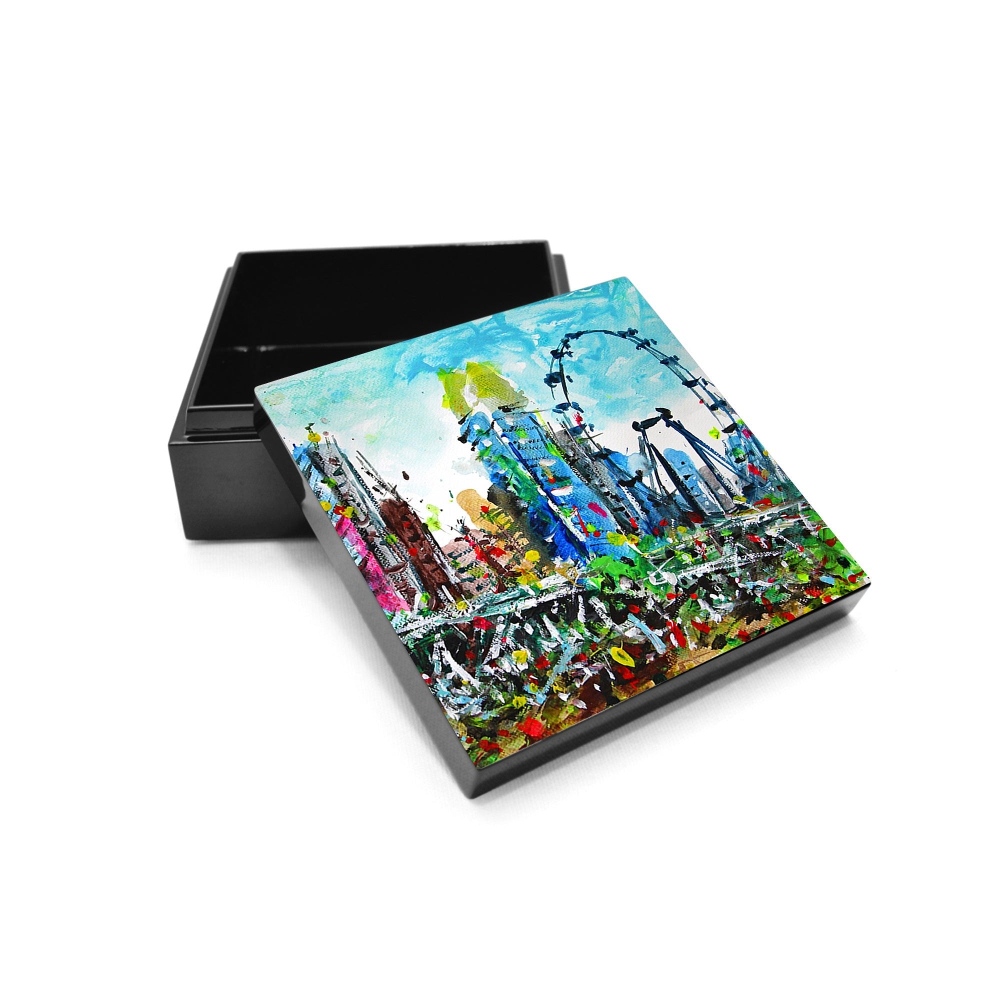 Trinket Box, Singapore City (Qua x ART:DIS) - Singapore Flyer - Qua | Distinctive Gifts
