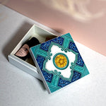 Trinket Box (Yellow Peony), Ivory Nyonya - Qua | Distinctive Gifts