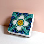 Trinket Box (Yellow Peony), Ivory Nyonya - Qua | Distinctive Gifts